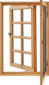 Hinged Wood Screen Hinged Wood Screen